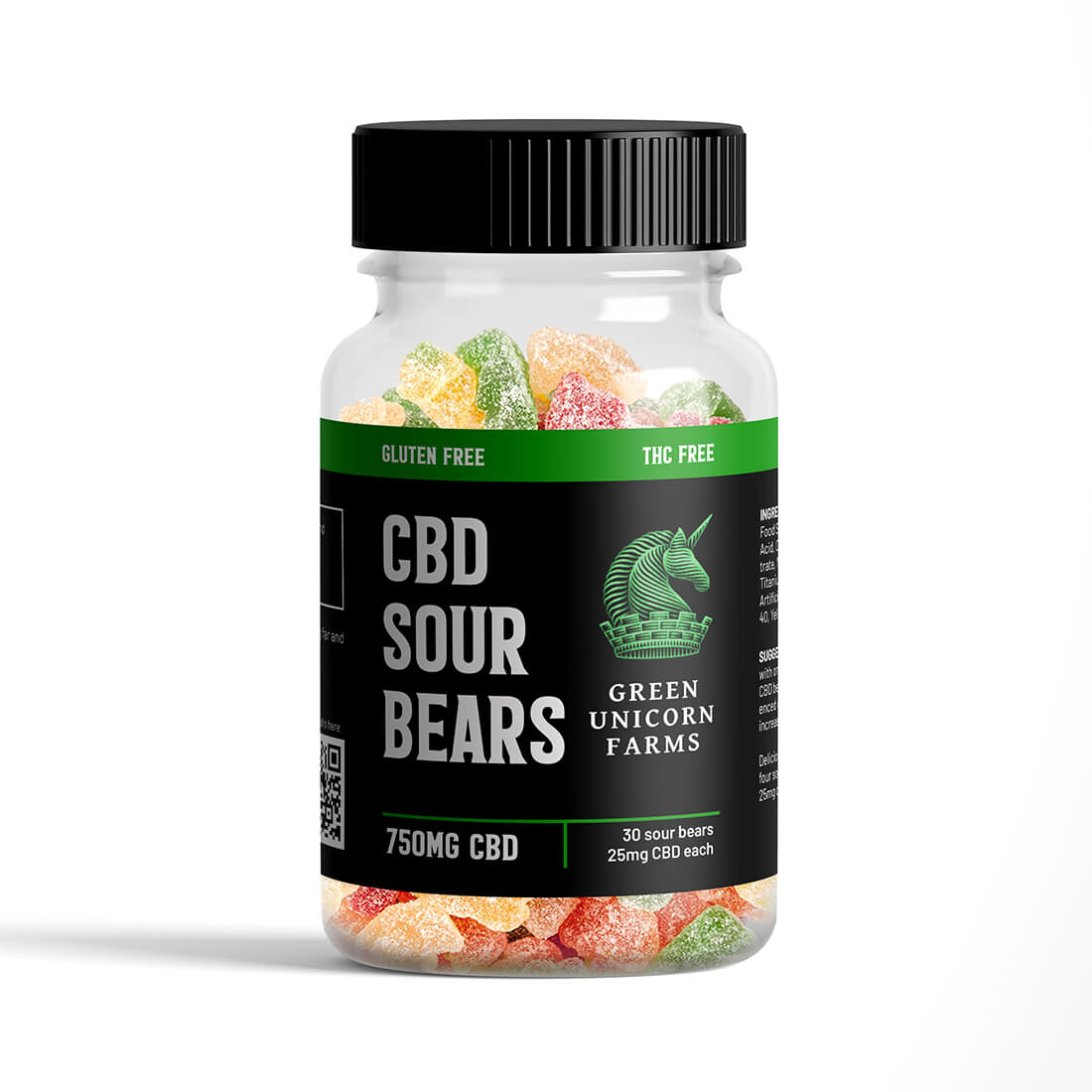 CBD Sour Bears Gummies