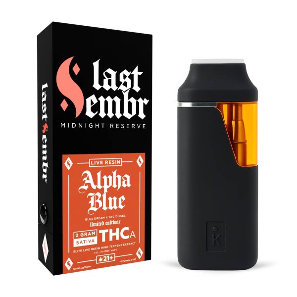 THCa Live Resin Disposable Vape Alpha Blue Sativa