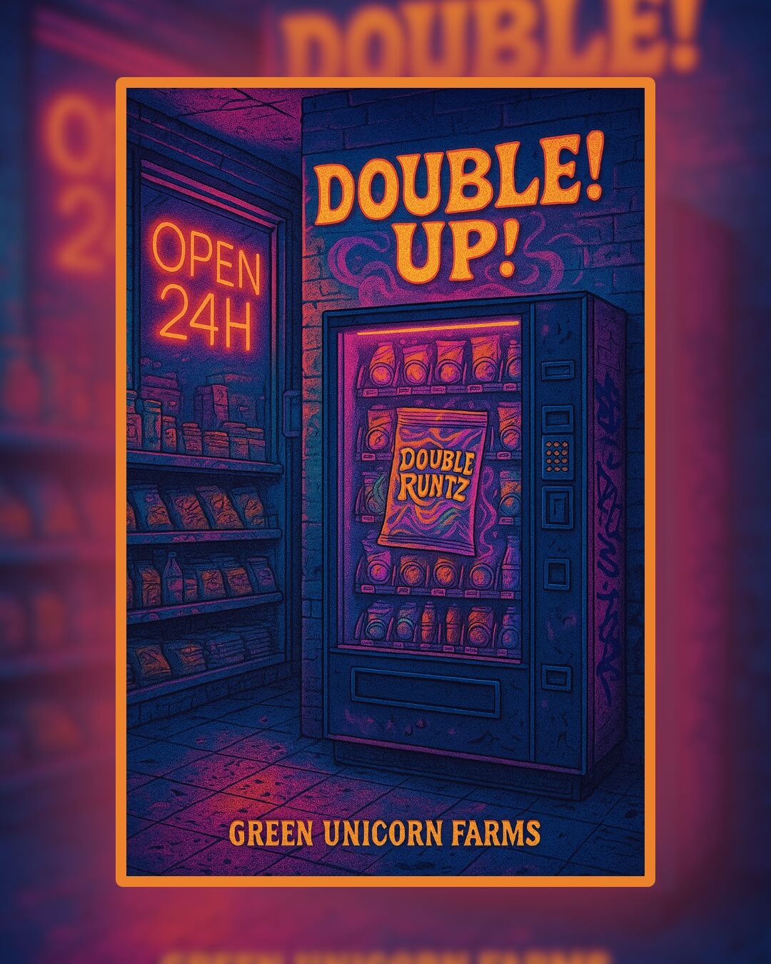 Double Runtz THCa strain art